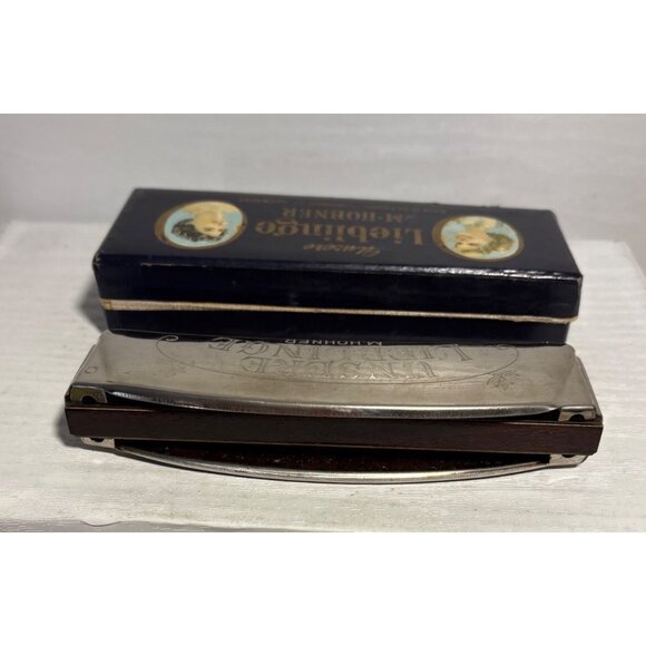 Vintage M. Hohner Unsere Lieblinge Harmonica Original Germany Chromatic Model - Picture 9 of 11